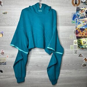 2X Cardi B Teal Fitness 18-20W